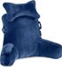 Unyqoos® Coussin de lecture, extra large (78,7 cm) – bleu