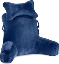 Unyqoos® Coussin de lecture, extra large (78,7 cm) – bleu
