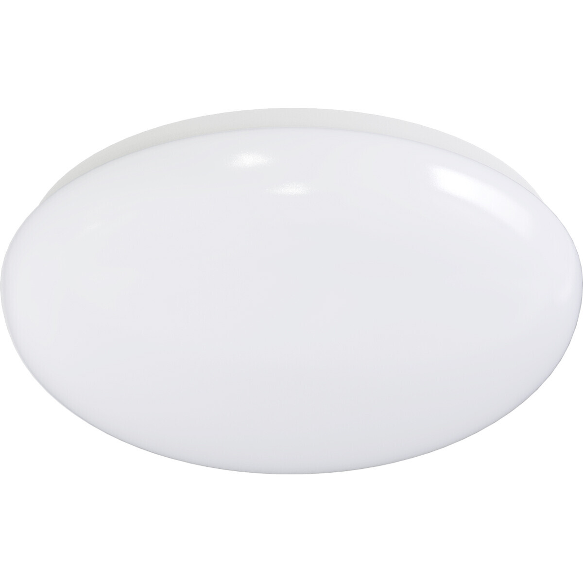 BES LED LED Plafondlamp - Aigi Arory - Opbouw Rond - 12W - Helder/Koud Wit 6300K - Mat Wit - Kunststof