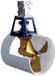 VETUS Propulseur d'étrave hydraulique 550kgf 33kW pour tunnel Ø400mm | BOWH550