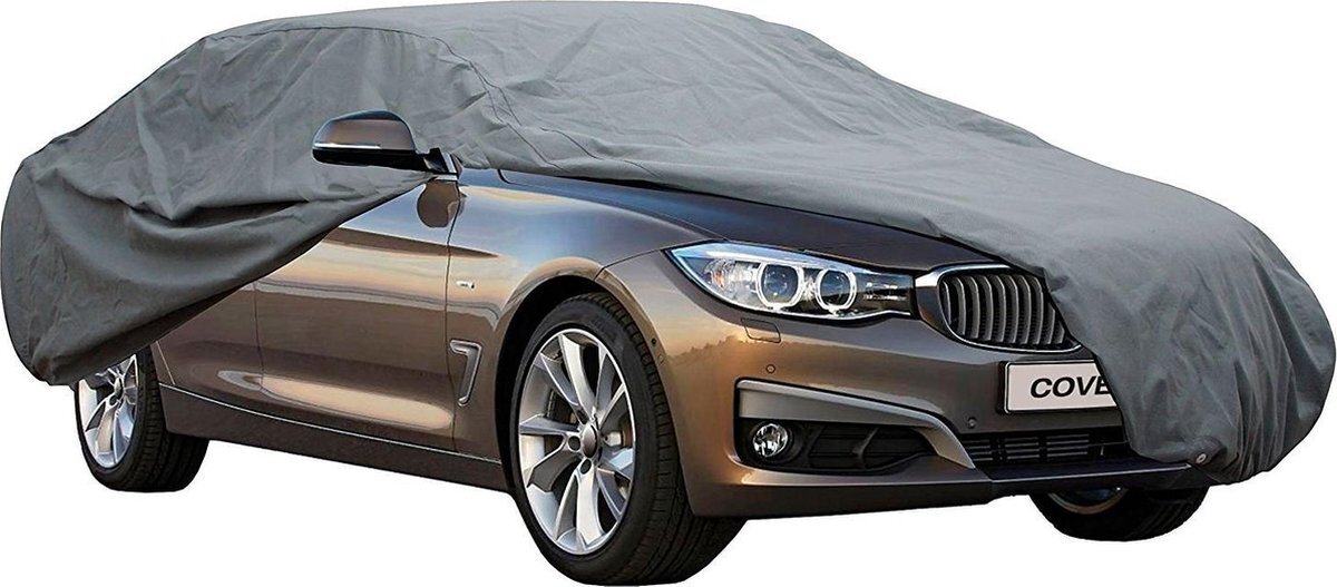 Car Plus Autohoes L 480 X 175 X 120 Cm Pvc Grijs