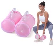 Haltères à eau pour entraînement de force efficace