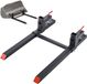 Merkloos / Sans marque Latios Palletvorken - Klemvorkdrager - Draagvermogen 907 kg - Lengte 1090 mm - Verstelbare stabilisatiestang - Zwart
