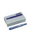 LAMY T10 2-delige set inktpatronen met grote inktvoorraad - geschikt voor alle Lamy vulpenmodellen - inhoud 1,25 ml per patroon - 5 stuks per pak - inktkleur blauw