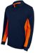 Velilla Polo met lange mouwen V5514 marine/oranje XL