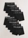 Next Jongens Set van 10 boxershorts Zwart