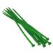UNITEC 44743 kabelbinders, 400 x 8,8 mm, 25 stuks, groen