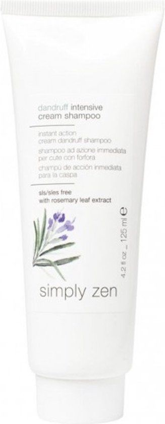 Simply Zen Dandruff Intensive Cream Shampoo 125ml - Unisex - For All Hair Types