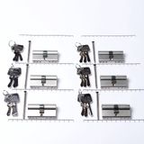Oxloc Profielcilinder dubbel 30/30 mm Nikkel (6 stuks)