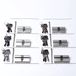Oxloc Profielcilinder dubbel 30/30 mm Nikkel (6 stuks)