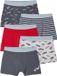 Vertbaudet Set van 5 boxershorts auto F1