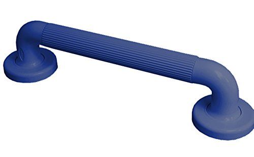 NRS Healthcare Geribbelde handgreep van kunststof 30 cm blauw - 5038948304916