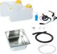 Barwig 12V mini-cuisine, cuisine de camping, unité de cuisine, kit, évier, dimensions 354x325x150 mm