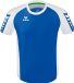 Erima Six Wings Shirt Korte Mouw Heren - Wit / New Royal | Maat: S