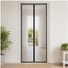 Unyqoos® Moustiquaire magnétique pour porte, 100 x 210 cm, noir