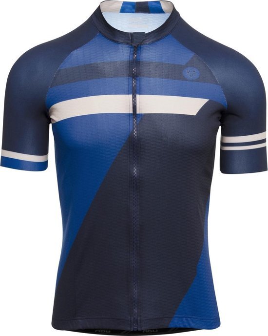 AGU Essential Inception Jersey fietsshirt blauw/zwart M heren