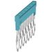 Weidmüller 1527830000 Connecteur transversal Bleu 20 pc.