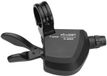 Microshift Marvo Xpress Levier de vitesse droit Argent 9v