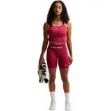 NIKE Sportbroek 'Nike Pro' bloedrood / wit