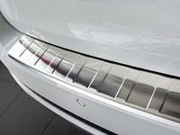 RVS Avisa Ribs RVS Achterbumperprotector compatibel met Audi A4 B9 Avant 2015-2019 & Facelift 2019-