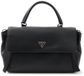 GUESS Devon Top Handle Flap Schoudertas Zwart