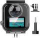 Zouma B.V. Geschikt voor GoPro Max 2 Boîtier étanche avec objectif en verre trempé 60M