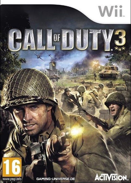 Call of Duty 3 - Nintendo Wii - Shooter - Standard Edition