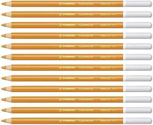 Stabilo Pastelkrijtstift - CarbOthello -12 stuks - oranje