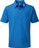 Footjoy Stretch Pique Solid Polo Junior Cobalt