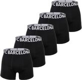 FC Barcelona Boxershorts FCB Boxer Briefs 5-Pack Zwart Katoenmix Mannen XL