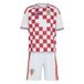adidas Kroatië Thuisshirt 2026 Mini-Kit Kids - maat 92cm