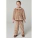 Copenhagen Colors corduroy casual broek met borduursels - beige