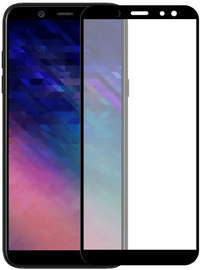 Stuff Certified 2-Pack Samsung Galaxy A6 2018 Full Cover Screen Protector 9D Tempered Glass Film