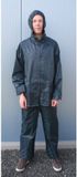Lastpak Basic Regenpak met Capuchon - Blauw - Maat M