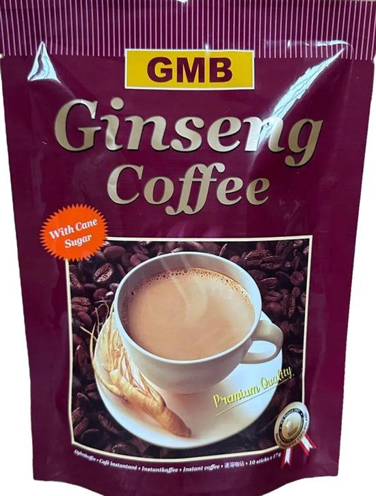 GMB Ginseng Coffee Rietsuiker 10ST