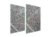 Plaque de protection en verre pour cuisine, 2x35x52 cm, aspect granit