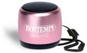 Merkloos Mini speaker bluetooth luidspreker - Compact en licht - 30 x 20 x 19,5 cm - Zwart, goud, lichtblauw of roze