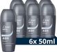 Dove Men+Care Classic Anti-Transpirant Deodorant Roller - 6 x 50 ml