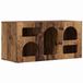 vidaXL TV-kast van antiek hout, 80 x 35 x 40 cm