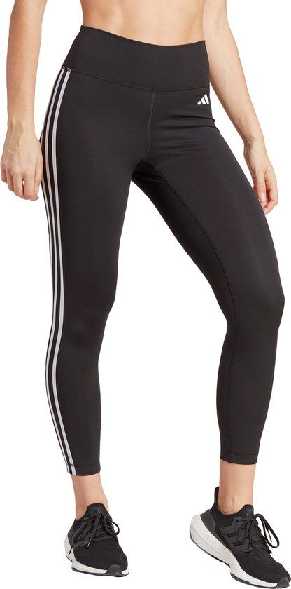 adidas Performance Train Essentials 3-Stripes High-Waisted 7/8 Legging - Women - Black - XS