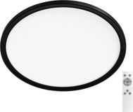OSRAM plafondlamp zwart, 3000 K / 4000 K / 6000 K, warm wit, 1700 lm, 22 W, 42 cm Ø, polypropyleen (PP), 120° stralingshoek