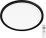 OSRAM plafondlamp zwart, 3000 K / 4000 K / 6000 K, warm wit, 1700 lm, 22 W, 42 cm Ø, polypropyleen (PP), 120° stralingshoek