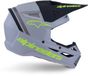 Alpinestars S-M3 Radium Casque de cross ECE 22.06 XXL Gris Noir Jaune Fl Mat