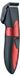 Avizar, tondeuse sans fil 5W avec lame en acier de précision et sabot réglable, noir/rouge