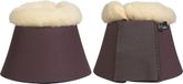 HKM Comfort Softoprene Springschoenen met vulling Donkerbruin Warmbloed