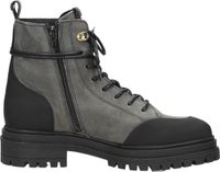 Red-Rag 71322 Veterboots - Laarzen Met Veters - Dames - Grijs - Maat 38