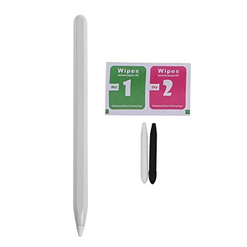 Stylus pennen voor aanraakschermen Mobiele telefoon Touchscreens Actieve stylus potlood Tablet S vervangende pen voor laptop dubbel gebruik/hard hoofd (wit)