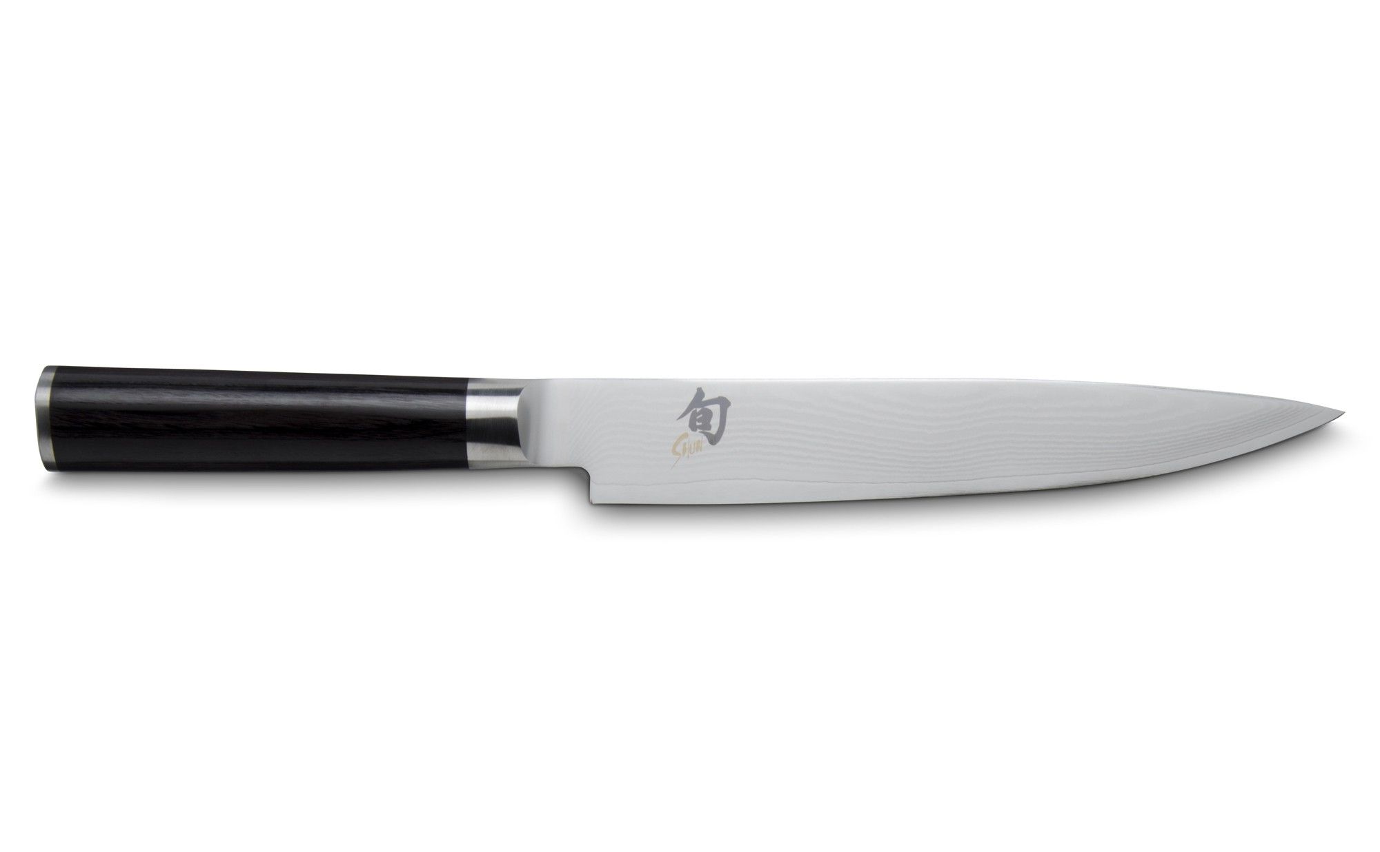 Kai Shun Classic Koksmes - 18cm - Roestvrijstaal - Zwart Handvat