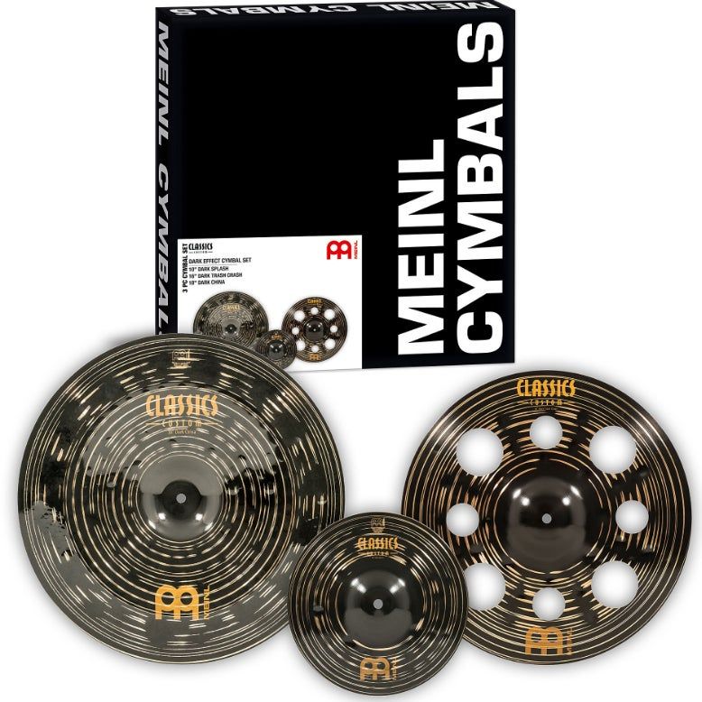 Meinl Classics Custom Dark Cymbal Set - 10/16/18"
