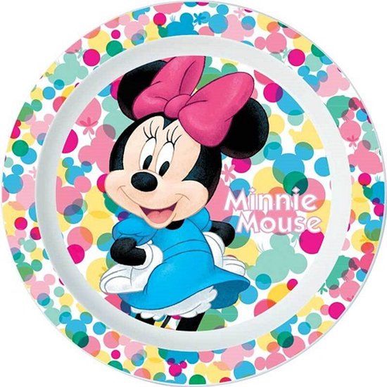 4KidsOnly Disney Bord Minnie Mouse Meisjes 22 X 1,7 Cm Wit
